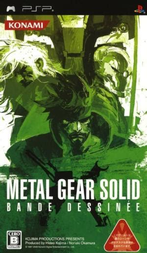 TGDB Browse Game Metal Gear Solid Bande Dessinée