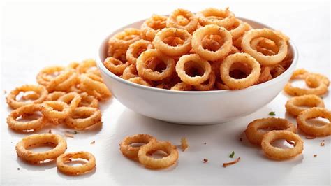 Premium Photo Frozen Onion Rings In Air Fryer