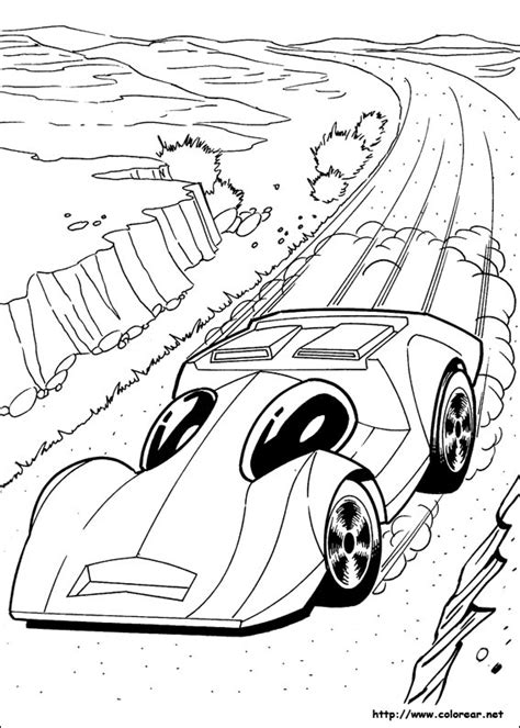Dibujos Para Colorear De Hot Wheels