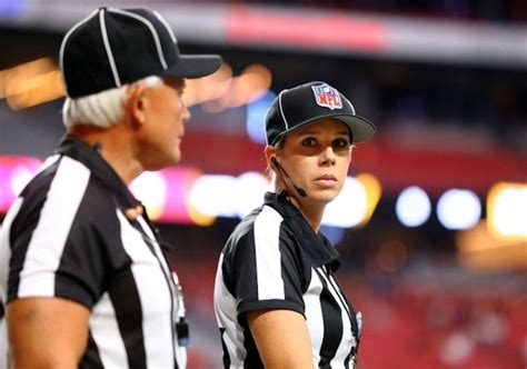 First Female NFL Referee, Sarah Thomas, Wants To Be Great