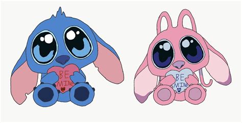 Stitch ️ Angel | Stitch and angel, Stitch drawing, Drawings