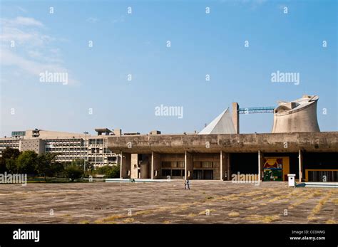 Assembly Building And Secretariat Behind It Capitol Complex By Le