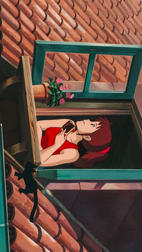 Kiki’s delivery service wallpaper in 2024 | Studio ghibli art, Studio ...