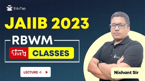 JAIIB RBWM Online Classes 2023 RBWM Exam Syllabus Preparation