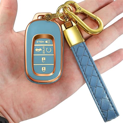 Amazon Kirsnda For Honda Key Fob Cover Case With Keychain Soft TPU