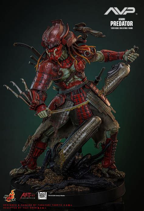 Akaoni Samurai Predator Aus Hot Toys Artist Collection AC06
