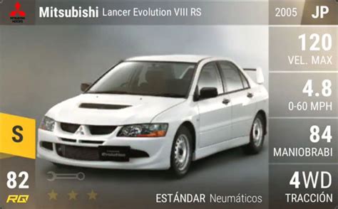 Igcd Net Mitsubishi Lancer Evolution Viii In Top Drives