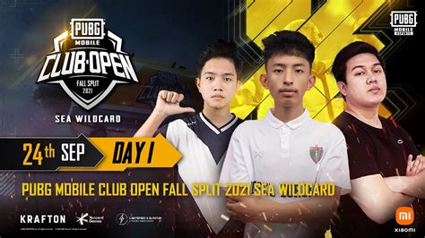 Pmco Sea Wildcard Finals Day Fall Split Pubg Mobile Club Open