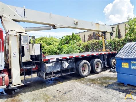 National 900a 26 Ton Boom Truck Crane Mounted On Mack Cv713 For Sale