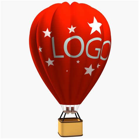Hot Air Balloon Free 3D Model 3ds Obj Blend Fbx Mtl Free3D