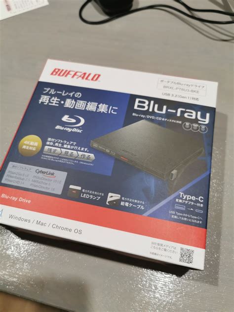 Yahooオークション Buffalo ブルーレイドライブ Blu Ray Brxl Pt6u3