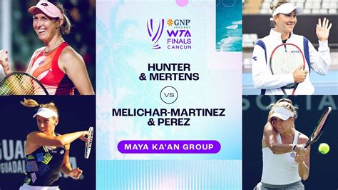 Hunter Mertens Vs Krawczyk Schuurs 2023 WTA Finals Group Stage WTA