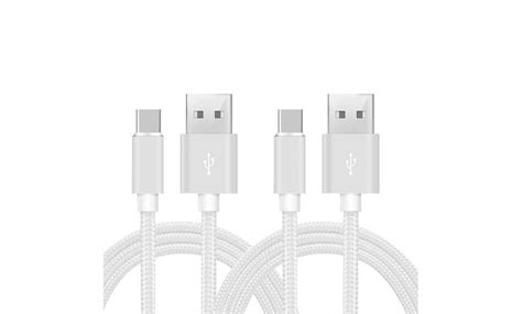 Up To 89 Off On 10 Ft Usb C Cable Fast Charge Groupon Goods