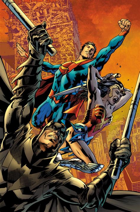 Artist Bryan Hitch On The Variant Cover To Earth Dc