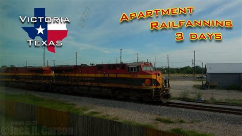 K Fps More Days Of Apartment Railfanning Feat Kcs Kcsm Up Youtube