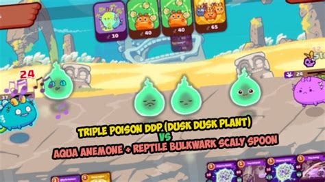 DDP Dusk Dusk Plant Poison Build Vs Aqua Anemone And Reptile Bulkwark