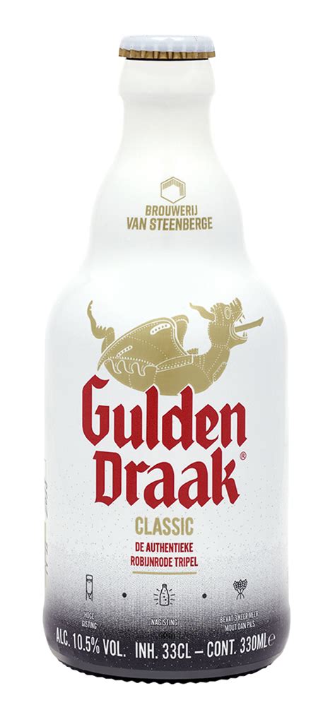 Gulden Draak Classic bottle & glass - Global Beer Network