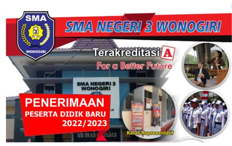 Alur Pendaftaran PPDB SMA Negeri 3 Wonogiri Tahun Ajaran 2022 2023