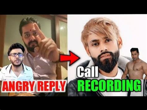 Hindustani Bhau Reply To Amir Siddiqui Leaked Call Recording Carry