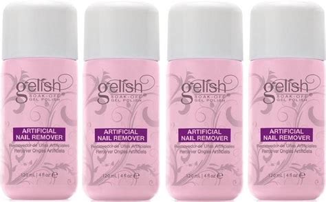 Gelish Artificial Nail Remover Voordeelverpakking 4x120ml