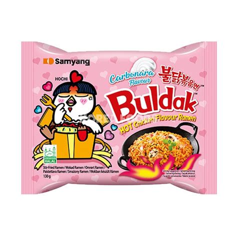 Samyang Hot Chicken Ramyun Carbonara 130g Korea Foods