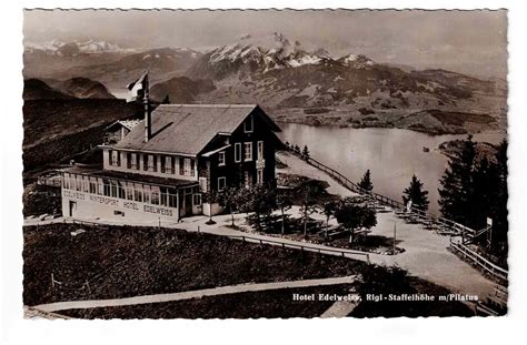 Alte Postkarte Hotel Edelweiss Rigi Staffelhöhe Pilatus Kaufen Auf