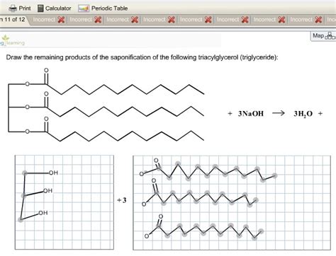 Solved Draw the remaining products of the saponification of | Chegg.com