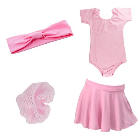 Roupa De Ballet Bale Collant Meia Manga Bailarina Saia Ballet