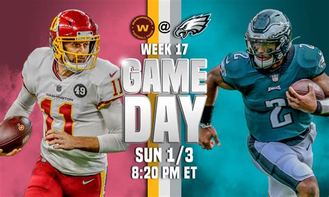 Washington vs. Eagles live stream: TV channel, how to watch