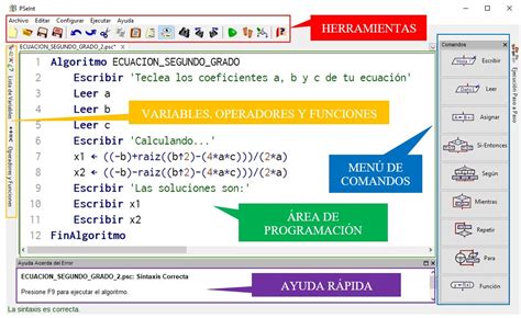 Pseint Programando En Pseudoc Digo Intef