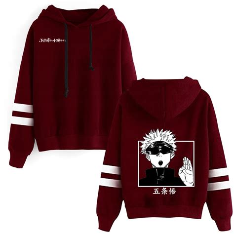 Bluza Jujutsu Kaisen Gojo Satoru Bluzy Z Kapturem 12888498422 Allegro Pl