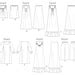 Easy Sewing Pattern Easy Robe Camisole Slip Sleepwear Lingerie Peignoir Negligee Culottes
