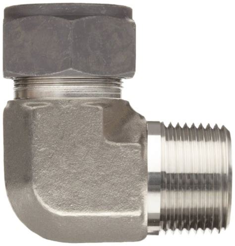 Parker CPI 4 4 CBZ SS 316 Stainless Steel Compression Tube Fitting 90