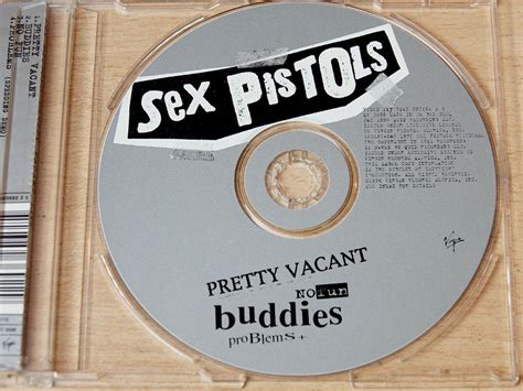 SEX PISTOLS Pretty Vacant Live CD Single 4 Songs Incl The Stooges