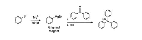 Solved Br MgBr Mg Ether 1 HO 2 HCI Grignard Reagent Chegg