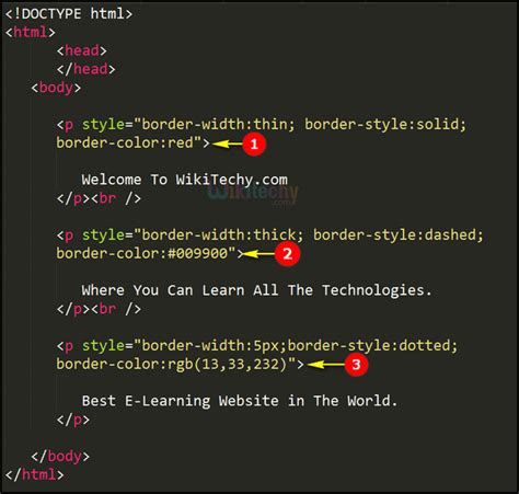 CSS CSS Border Color Learn In 30 Seconds From Microsoft MVP Awarded