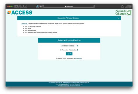 Authentication (Logging In) - Jetstream2 Documentation