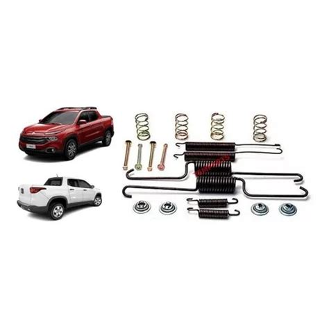 Kit Reparo Molas Sapata Freio Traseira Fiat Toro 4x2 4x4 Shopee Brasil