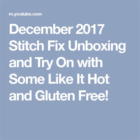 December Stitch Fix Unboxing And Try On With Some Like It Hot And