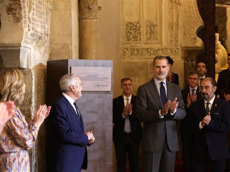 Sada Celebra El Regreso De Felipe Vi A La Aljafer A El Palacio Del Que