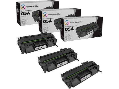 LD Compatible Toner Cartridge Replacement For HP 05A CE505A Black 3