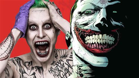 Jared Leto Joker Face Tattoos