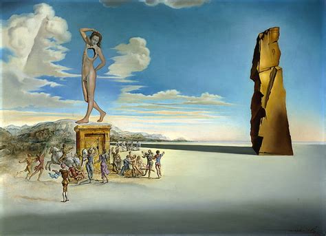 Hd Wallpaper Surrealism Picture Salvador Dali Slave Market With The