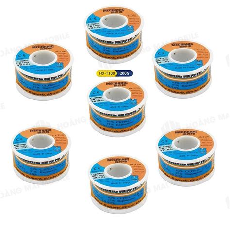 Thiếc hàn cuộn MECHANIC HX-T100 200g - Dụng Cụ Sửa Chữa và Vệ Sinh ...
