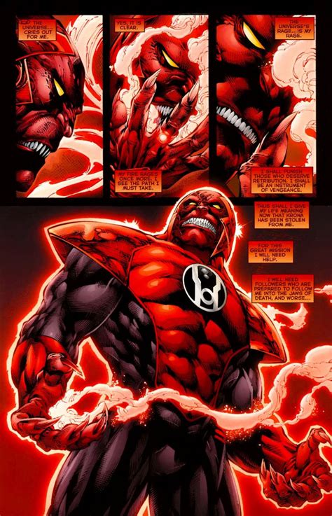 Atrocitus | Red lantern, Comic villains, Red lantern corps