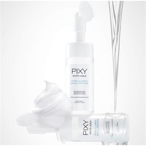 Jual Pixy White Aqua Pore Cleanse Micellar Foam 110ml Shopee Indonesia