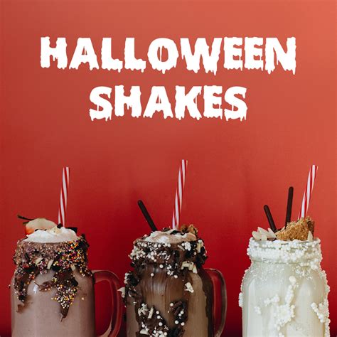 Halloween Milkshake Ideas Projuice