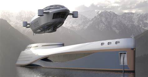 Inside A Bonkers Billion Superyacht Concept That Comes With Its Own