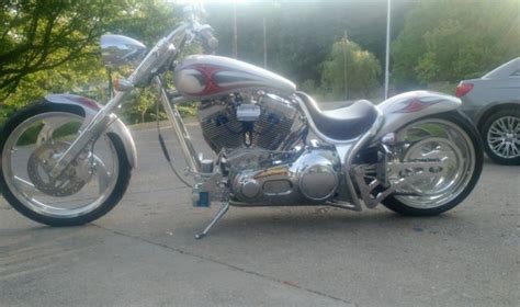 2003 Wildcat Softail Custom Prostreet Chopper 124C I