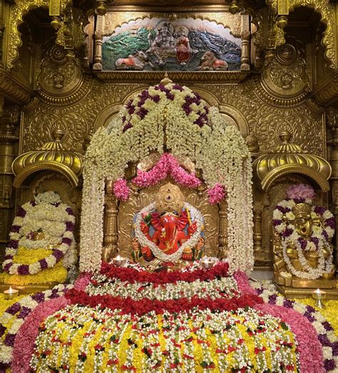 Shri Siddhivinayak Temple On Twitter 🙏गणपती बाप्पा मोरया 🌺मंगलमूर्ती